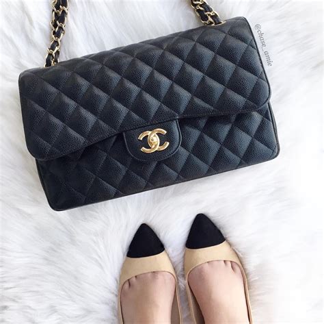 chanel black lambskin bag|chanel bag lambskin vs caviar.